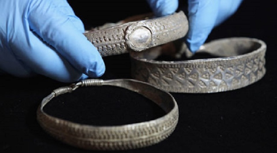 Silver Bracelets. Credit: British Museum.