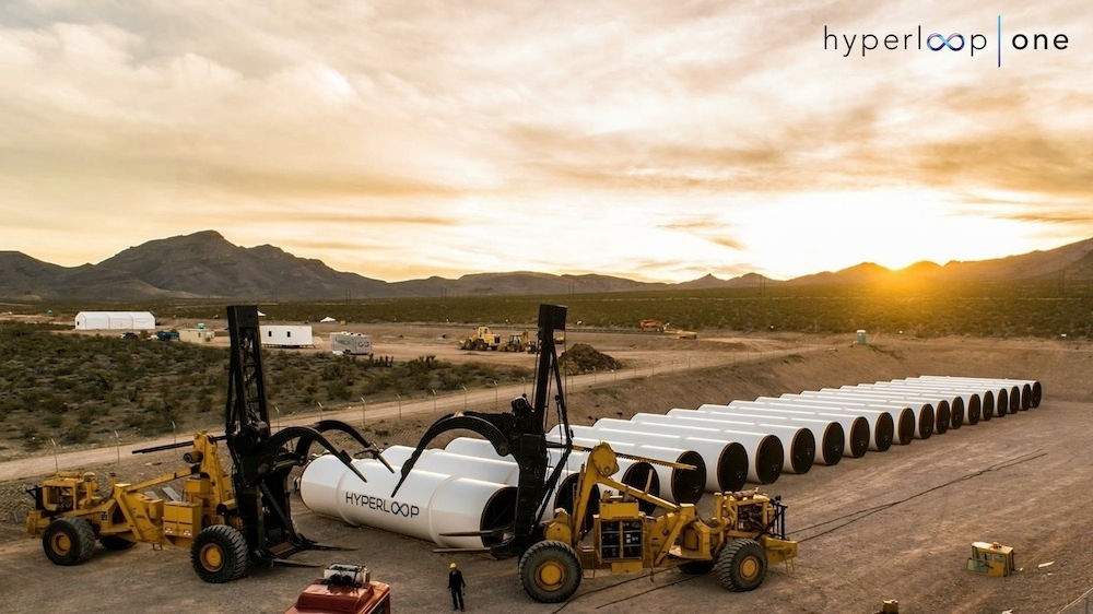 Hyperloop One is developing a futuristic transportation concept known as the "Hyperloop," which was first proposed by SpaceX and Tesla founder Elon Musk in 2013. Credit: Hyperloop One