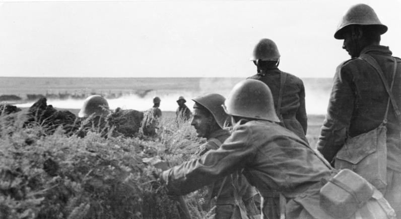 Romanian soldiers near Stalingrad