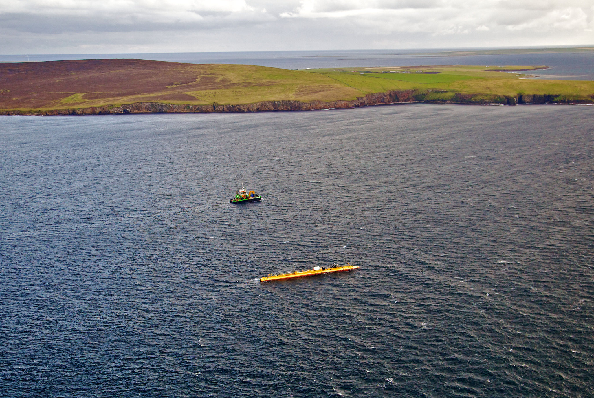 Photo: Curtesy of Scotrenewables Tidal Power.