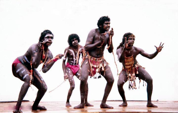 Nambassa 1981 Arnhemland and Torrest Strait dance.